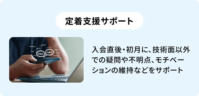 定着支援サポート